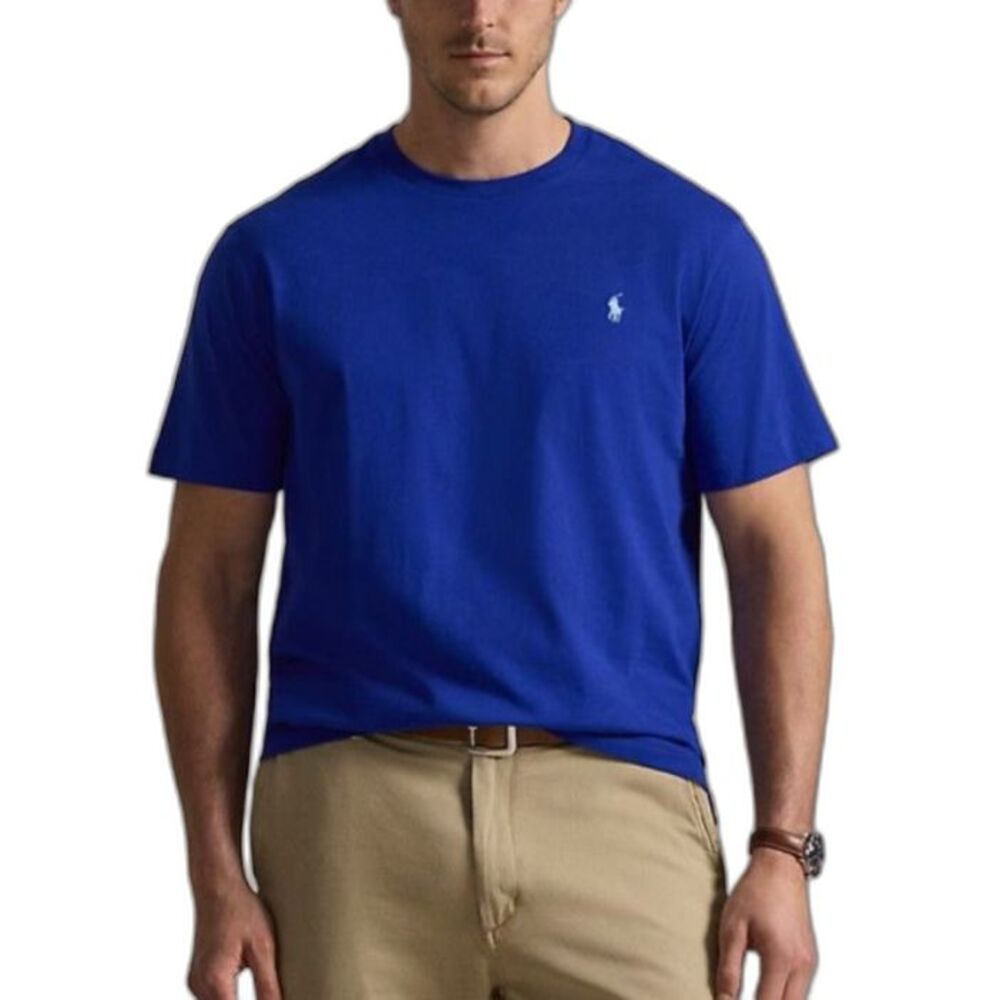 Polo Ralph Lauren Men's NWOT Cobalt Blue Crewneck SS T-Shirt Size L